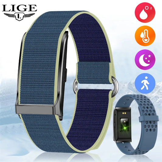 Fitness Tracker Smart Band – Heart Rate & 127 Sport Modes