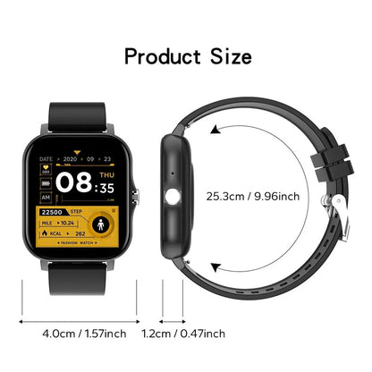 Bluetooth Smart Watch With Call & Blood Oxygen Monitor