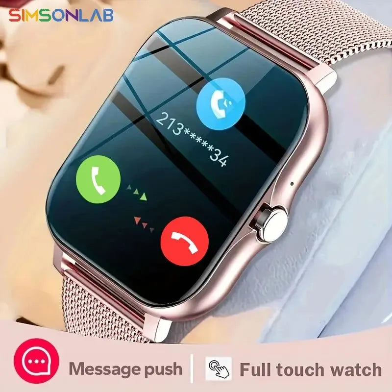 Bluetooth Smart Watch With Call & Blood Oxygen Monitor